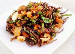 茶树菇炒杂太