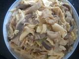鲜蘑炒干豆腐