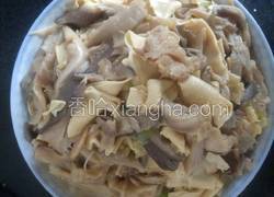 鲜蘑炒干豆腐