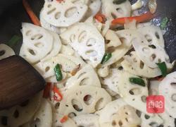 炒藕片的做法图解6