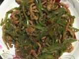 尖椒肉丝