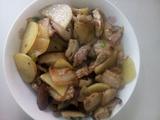 五花肉炒土豆片
