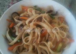 肉丝炒面