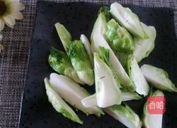 白灼儿菜的做法图解1