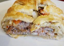 肉馅酥皮糕点