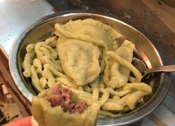 芹菜牛肉饺子