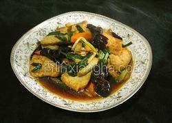 家常红烧板豆腐