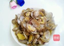 爆炒花蛤的做法图解4