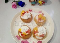 草莓芒果奶油小蛋糕