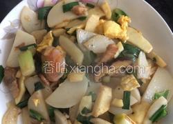 大蒜春笋炒年糕