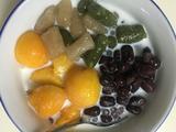 抹茶芋圆红豆芒果西米露