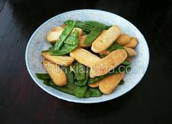 豆干炒荷兰豆