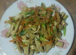 胡萝卜炒豆干