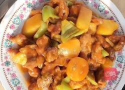 菠萝咕老肉的做法图解6