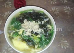 紫菜蛋花菜汤