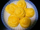 玫瑰花馒头（玉米味）