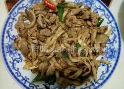 平菇肉片