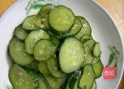 清炒青瓜的做法图解3