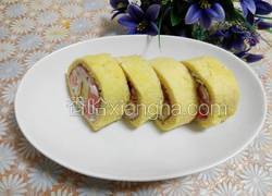 草莓淡奶油蛋糕卷