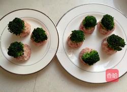 西兰花蒸肉圆的做法图解9
