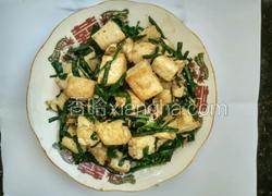 韭菜炒豆腐