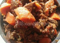 胡萝卜炖牛肉