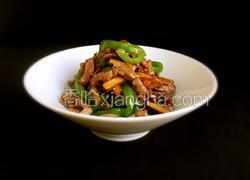 青椒牛肉炒豆干
