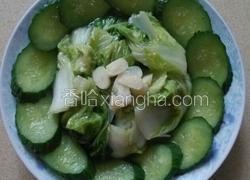蒜蓉白菜炝黄瓜
