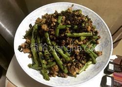 橄榄菜肉碎炒豆角
