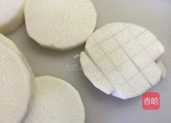 辣味柠檬白萝卜丁的做法图解1