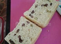 低糖燕麦片炫彩蜜豆土司