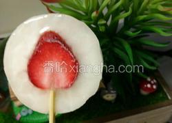 DIY草莓棒棒糖