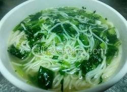 菠菜汤面条