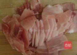 孜然千张肉片的做法图解1