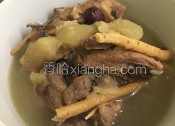 防党红枣苹果汤