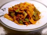 肉沫蚕豆鲜香蝴蝶面的做法[图]