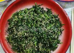 凉拌蒲公英菜