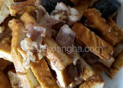 香菇肉炒豆腐干