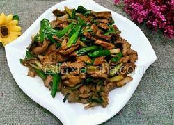 大蒜炒肉