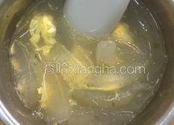鸡蛋芦荟糖水