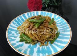 豆角肉丝焖面
