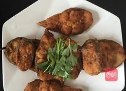 炸鱼块的做法图解4