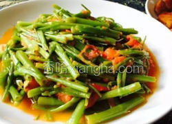 西红柿炒空心菜 素食超简单快手菜