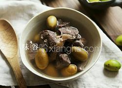 青橄榄猪肺汤