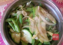 清炒豆角和西胡芦的做法图解7