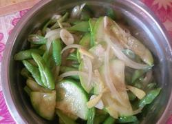 清炒豆角和西胡芦