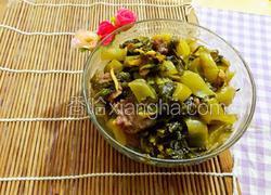 牛肉炒咸菜