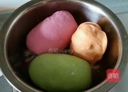 彩色饺子的做法图解2
