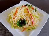 花椒油炝拌土豆丝