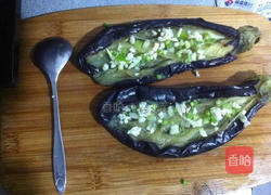 蒸煎茄子的做法图解3